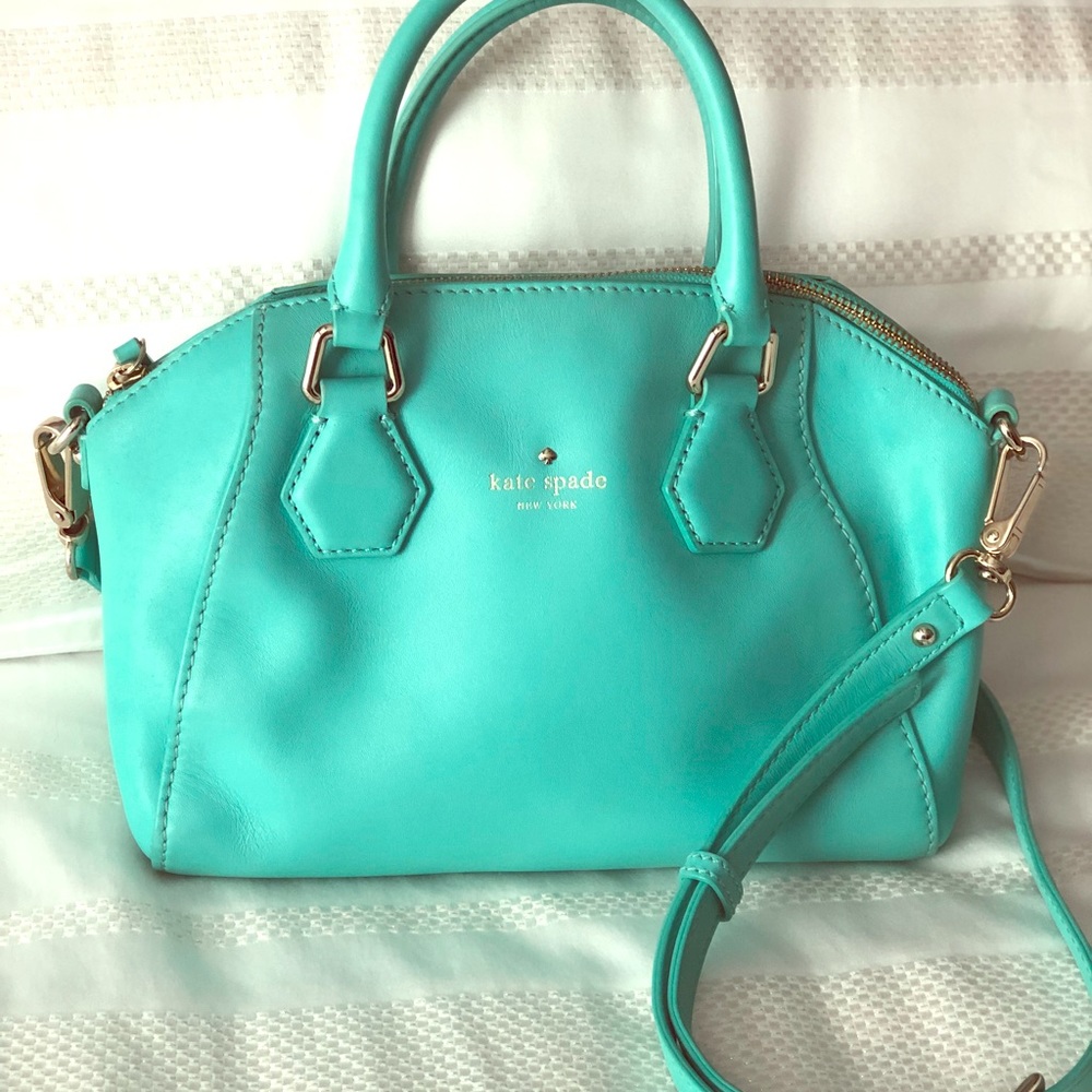 Kate Spade Satchel In Turquoise